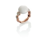 Anello Chantecler Donna Bon Bon in Oro rosa Diamante 38139